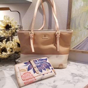 Spartina 449 Tote and Snap Wallet Set